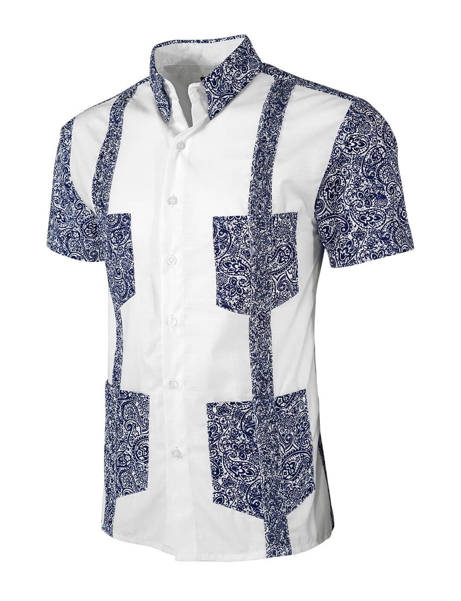 Pushing Paisleys Guayabera – Y.A.Bera Clothing