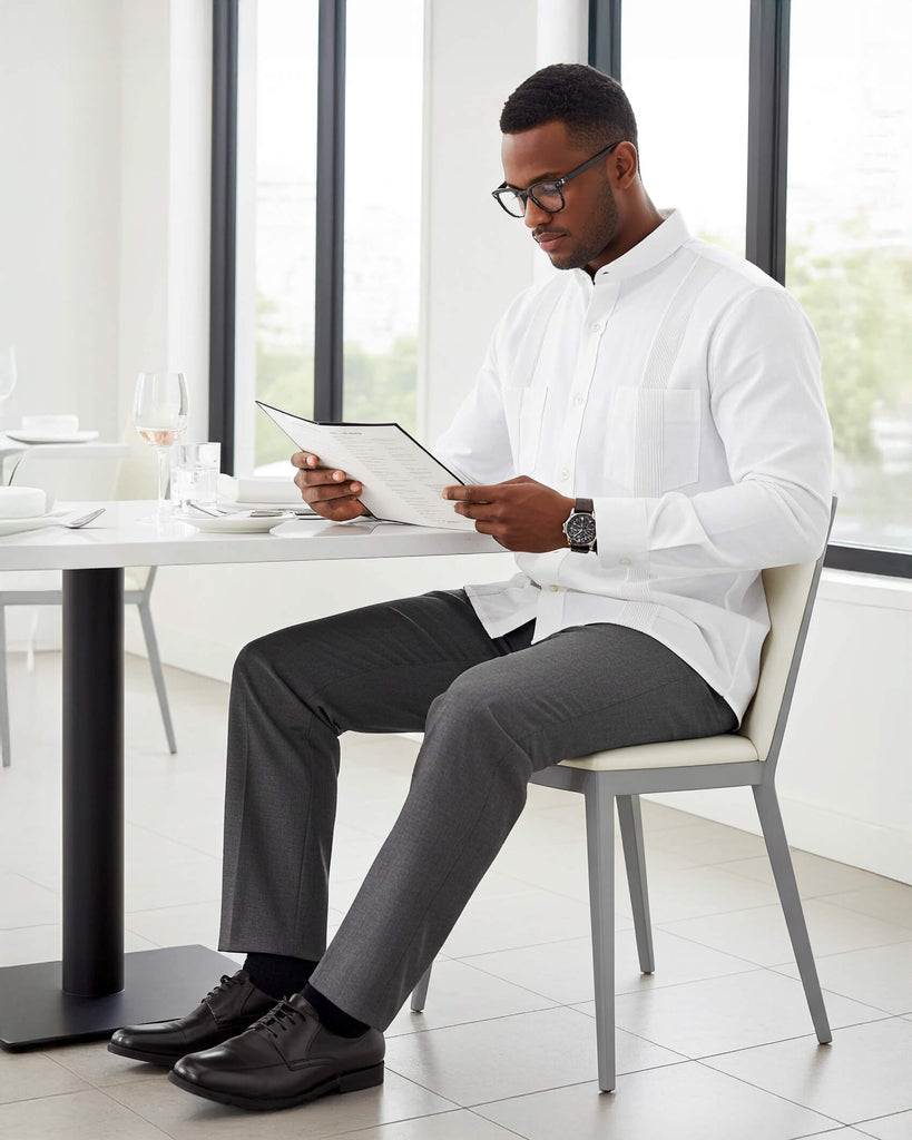 The Modern Office Guayabera: Trading the Blazer for Tropical Elegance