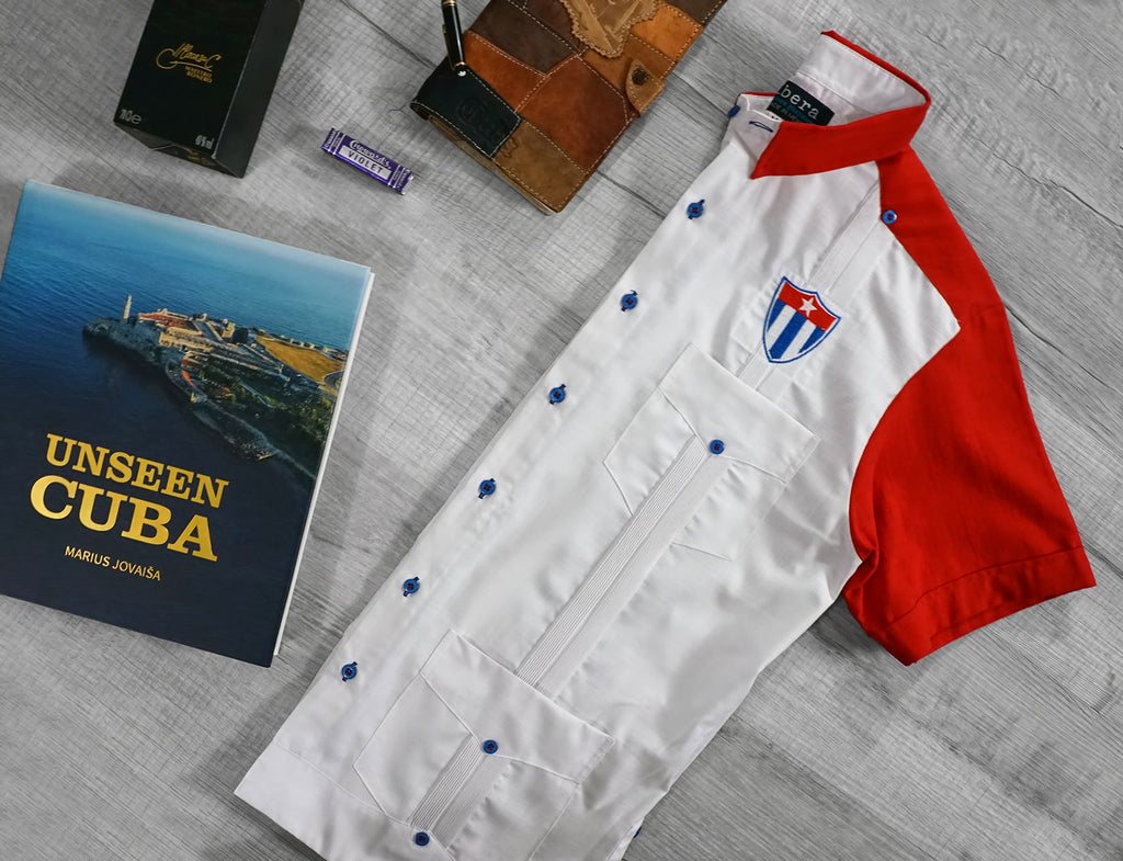 Cuban Pride Guayabera Linen Shirts for Men