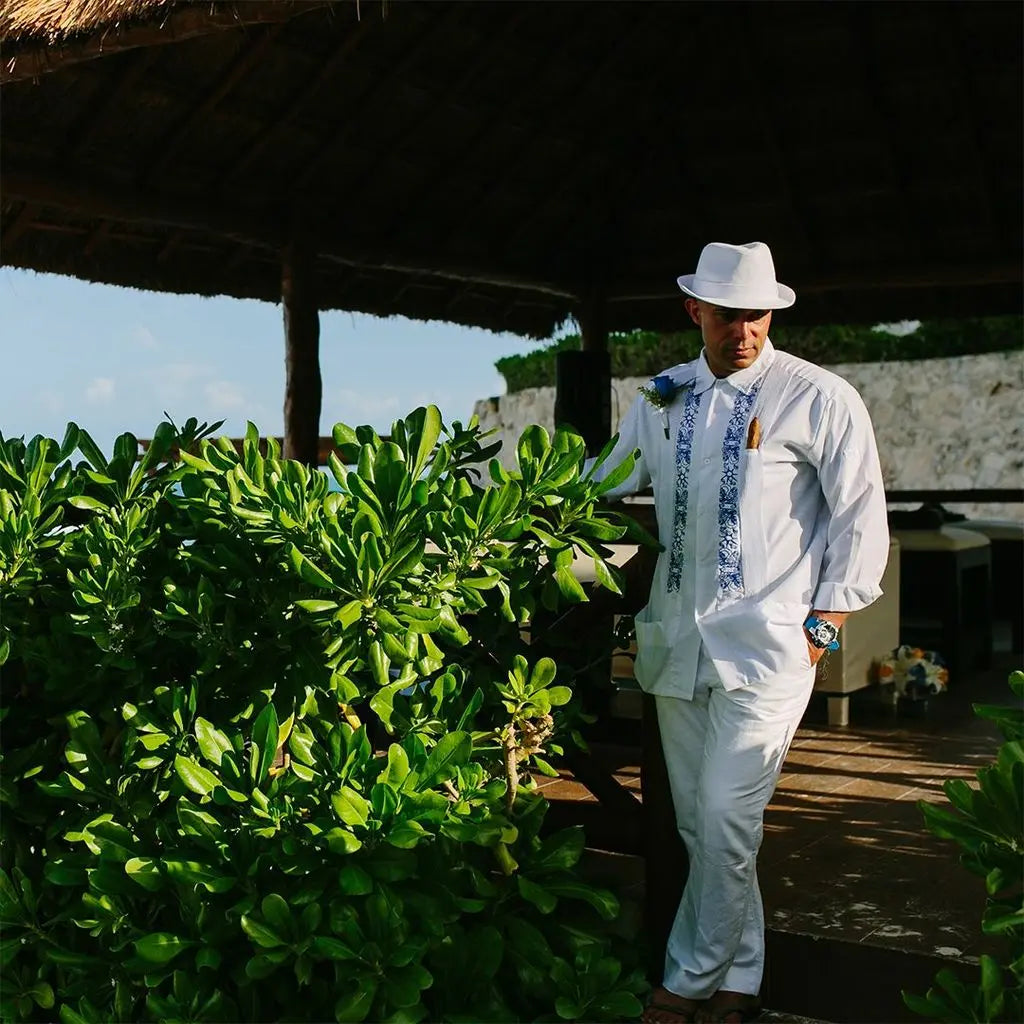 8 Dashing Wedding Beach Wear Ideas for Men in Miami