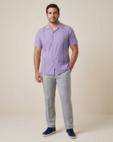 Ready to Go | Guingán Clásico Short Sleeve Lavender Guayabera