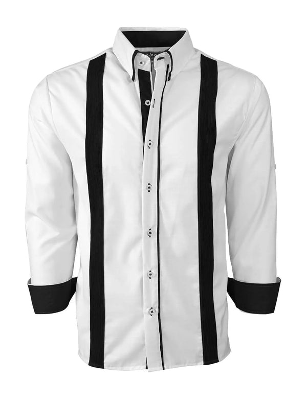 Couture Blanco Acentuado Presidencial Guayabera