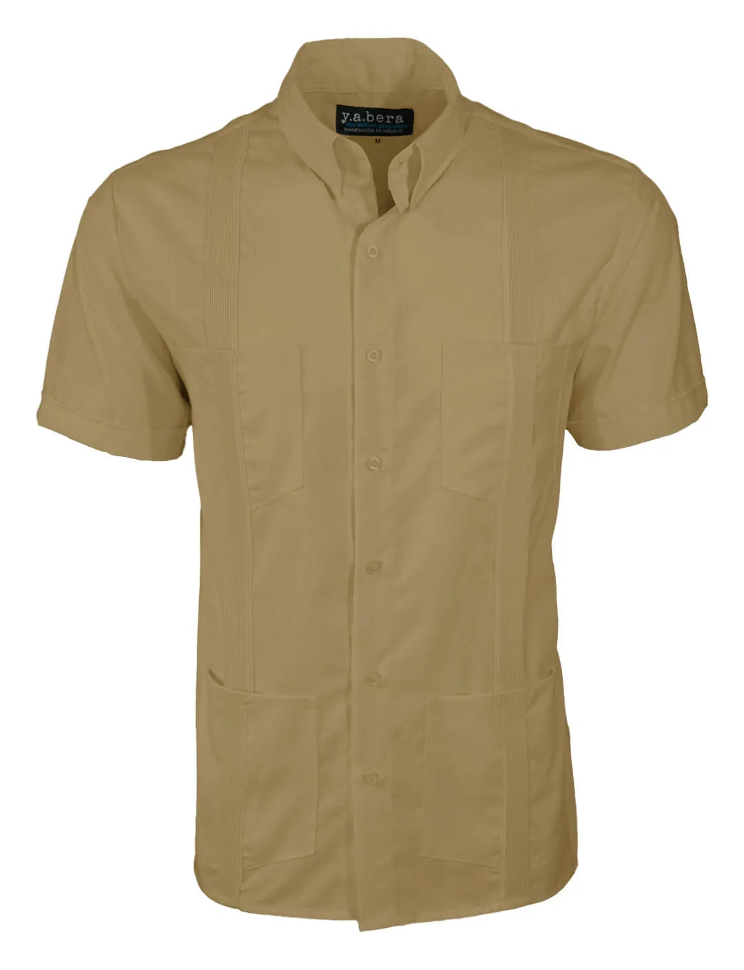 Jungle Khaki Four Pocket Traditional Guayabera