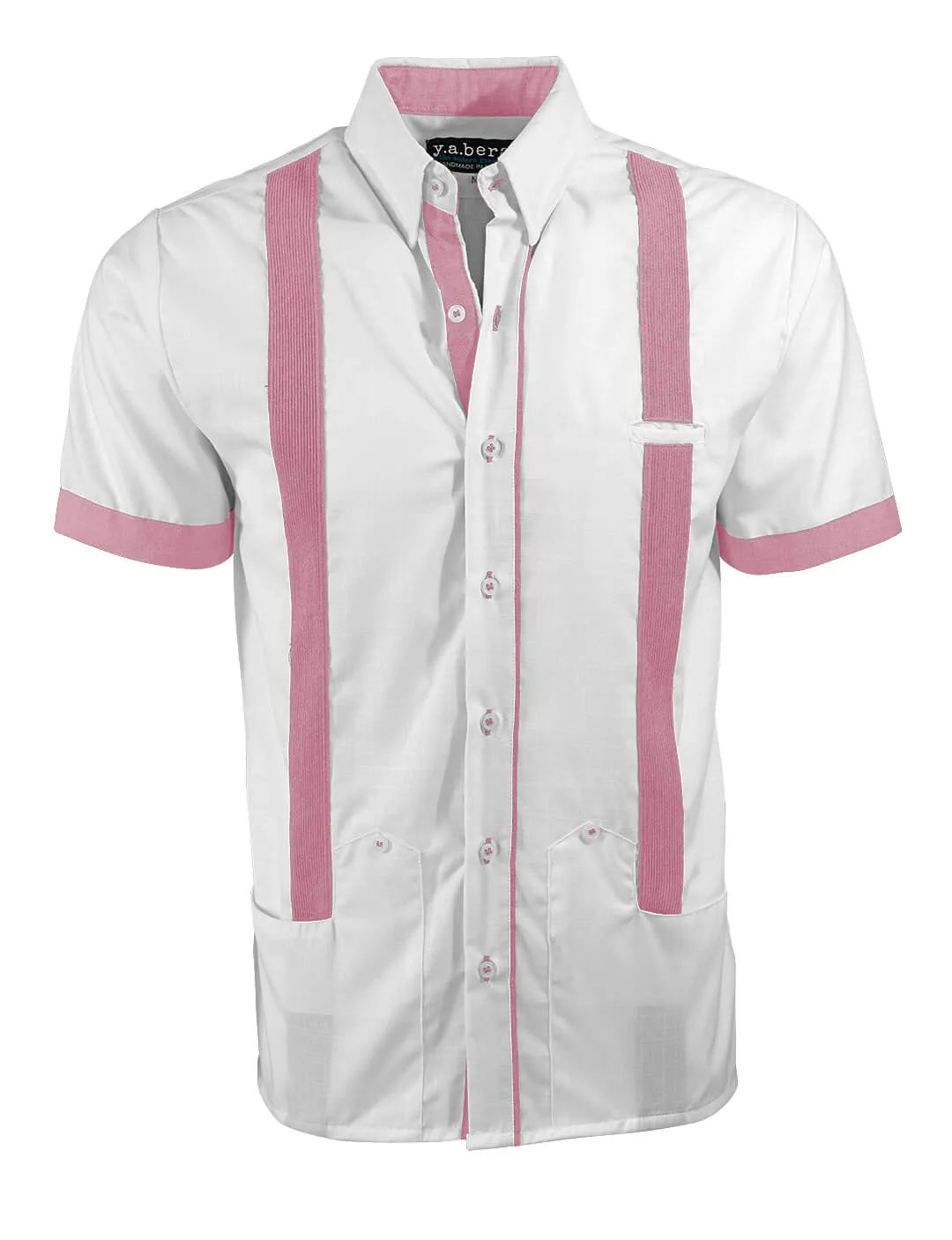 Couture Blanco Acentuado Norteña Guayabera