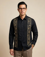 Yucateco Noche de Oro Guayabera