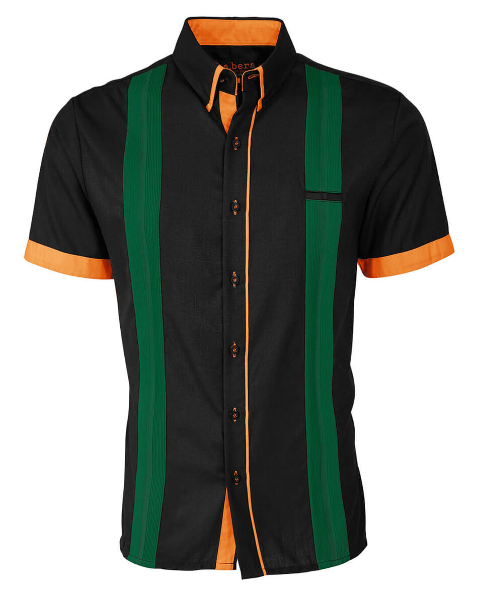 Couture Black Everglades Guayabera