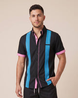 Couture Black Noir Neón Guayabera