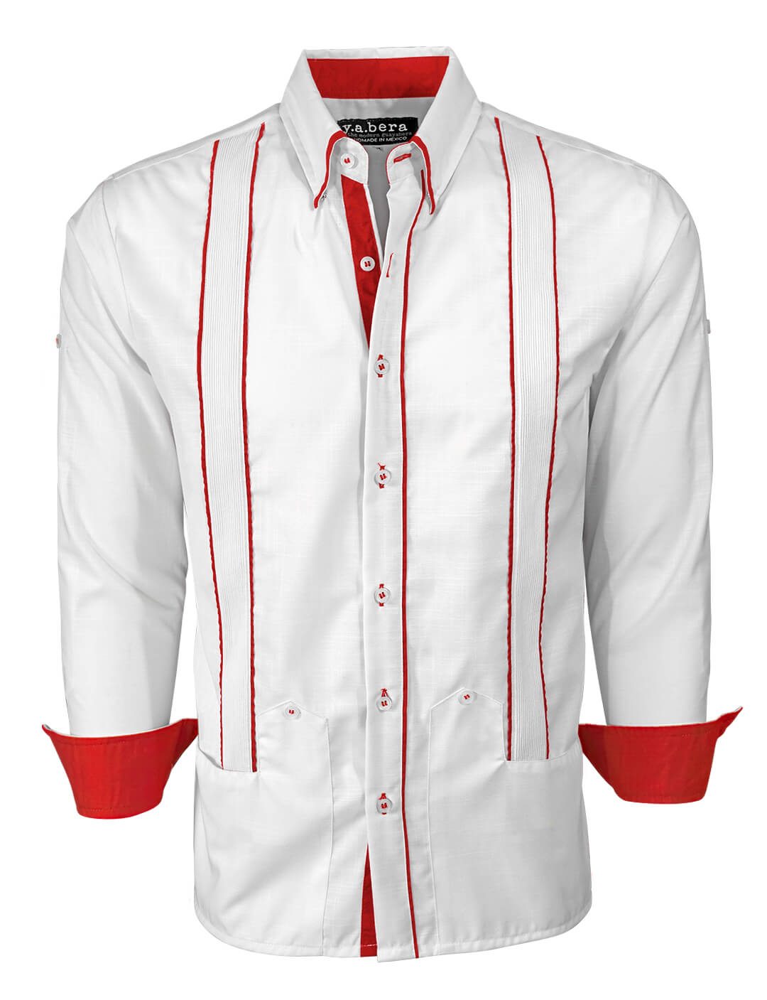 Couture Blanco Delicado Norteña Guayabera