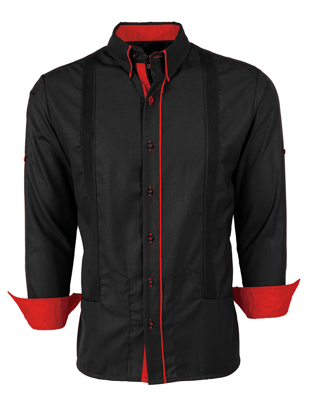 Couture Black Clásico Norteña Guayabera