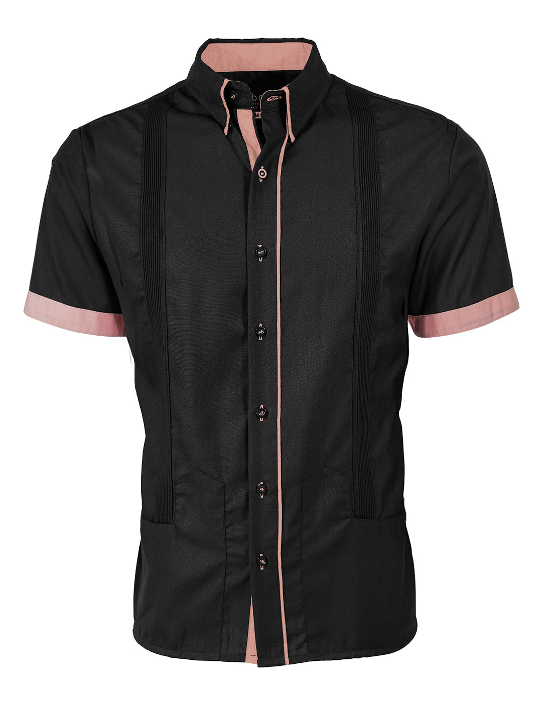 Couture Black Clásico Norteña Guayabera