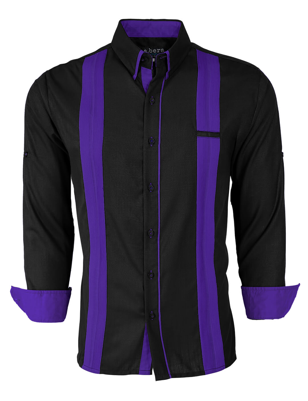 Couture Black Acentuada Presidencial Guayabera