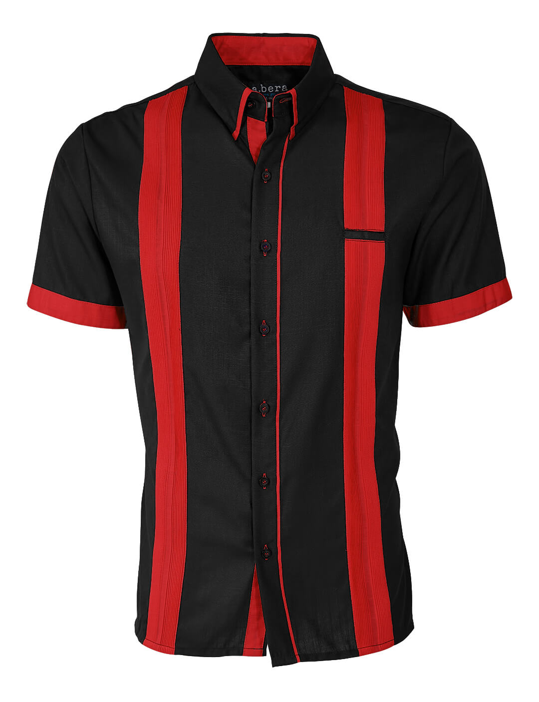 Couture Black Acentuada Presidencial Guayabera