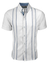 Blanco con Guingán Delicado Presidencial Guayabera