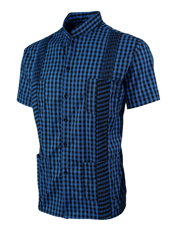 Guingán Grande Cerulean Guayabera