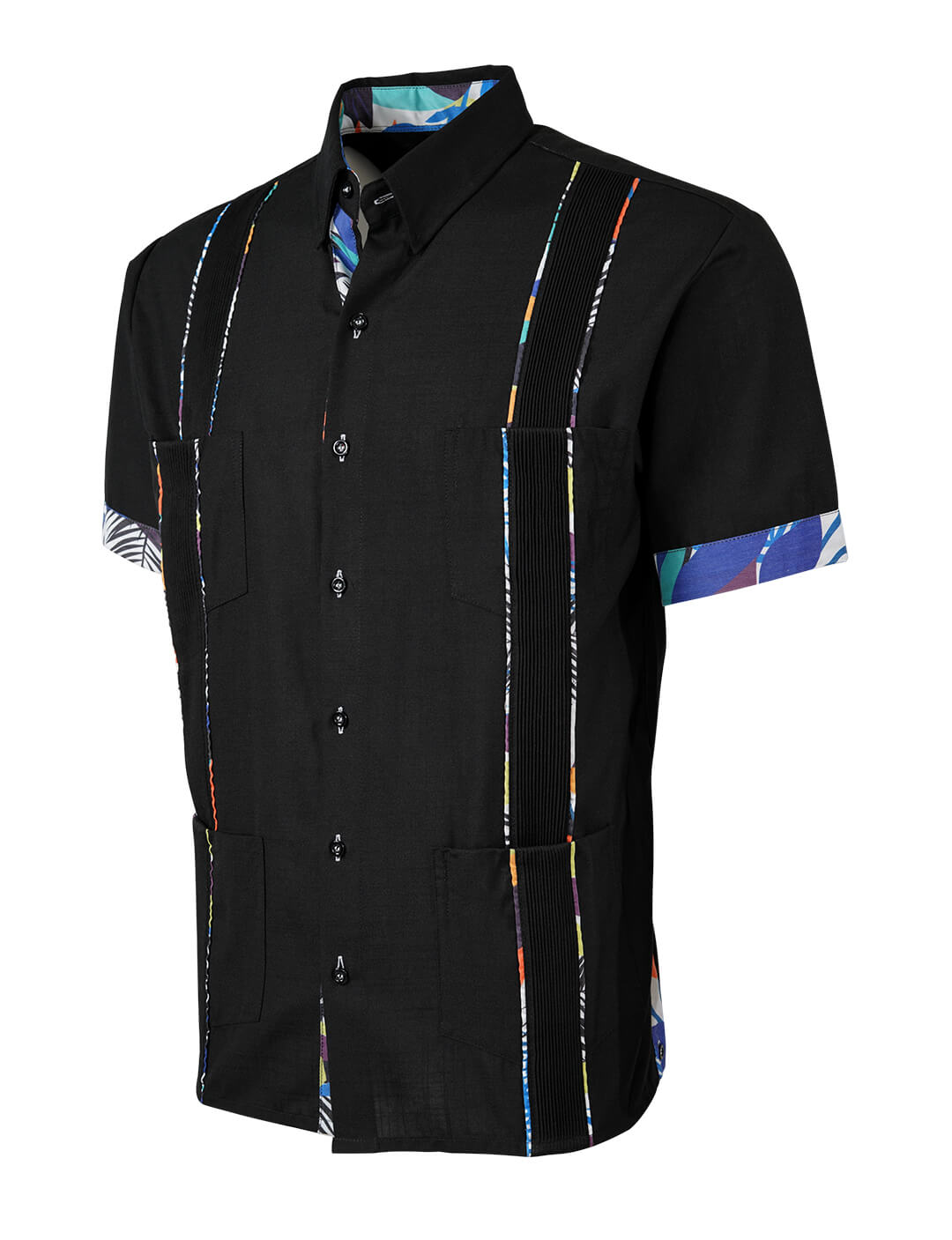 Midnight in Tropicale Guayabera