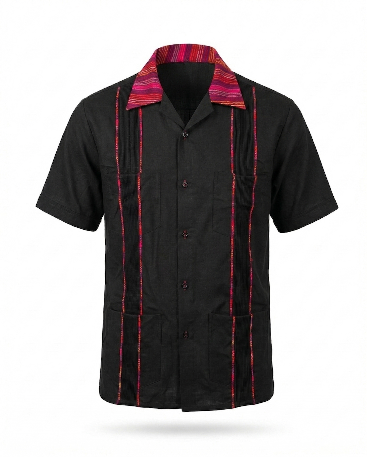 Ready to Go 6XL | Midnight Azteca Zarape Guayabera
