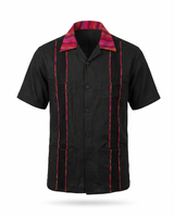 Ready to Go 6XL | Midnight Azteca Zarape Guayabera