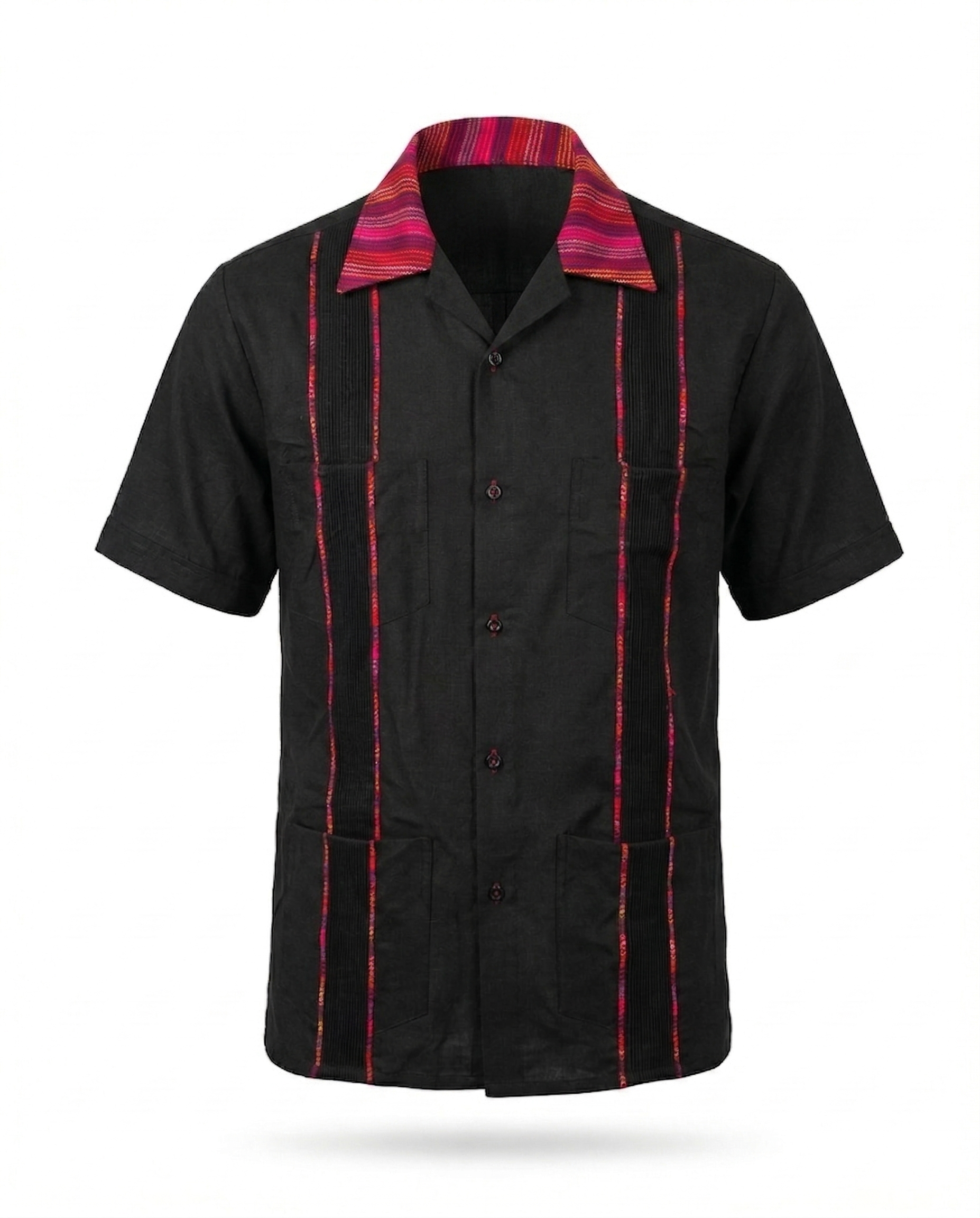 Ready to Go 6XL | Midnight Azteca Zarape Guayabera