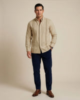 Canyon Khaki Terra Guayabera