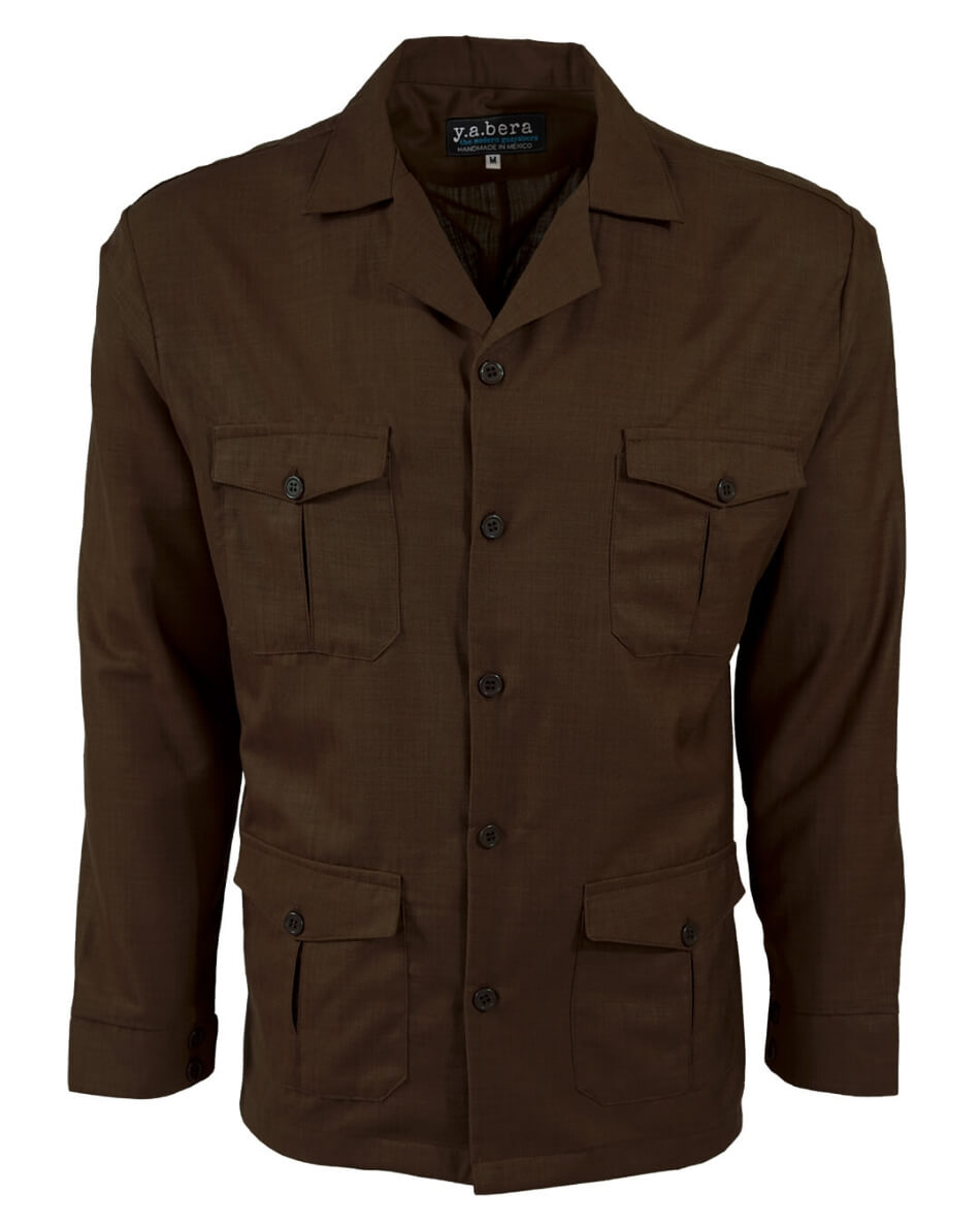 Lux Linen Guayabera Overshirt