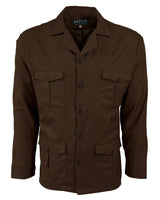 Lux Linen Guayabera Overshirt