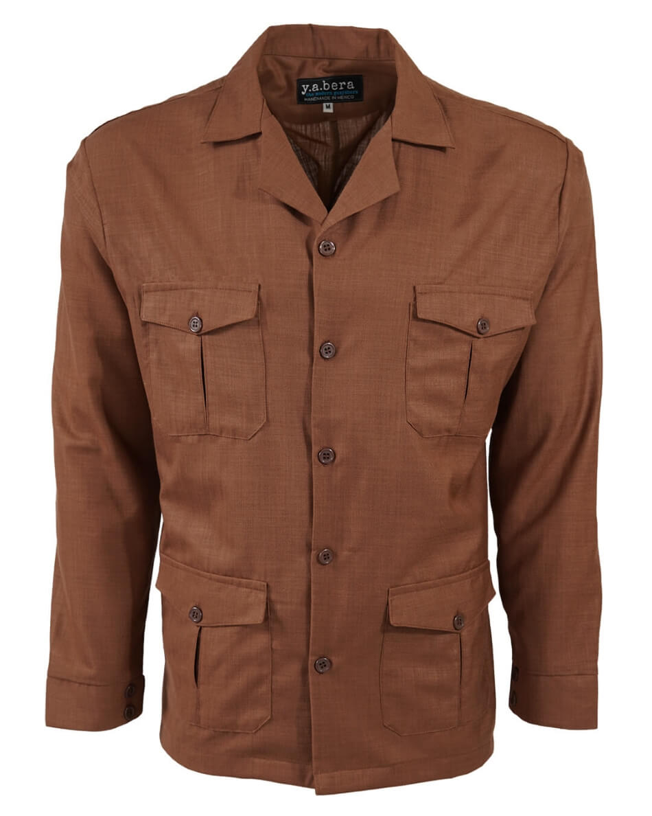 Lux Linen Guayabera Overshirt