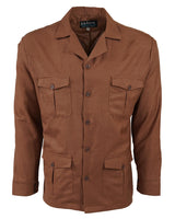 Lux Linen Guayabera Overshirt