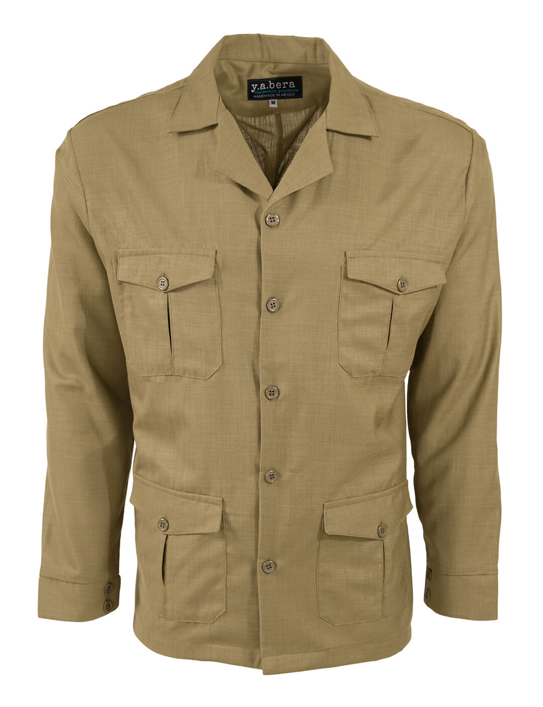 Lux Linen Guayabera Overshirt