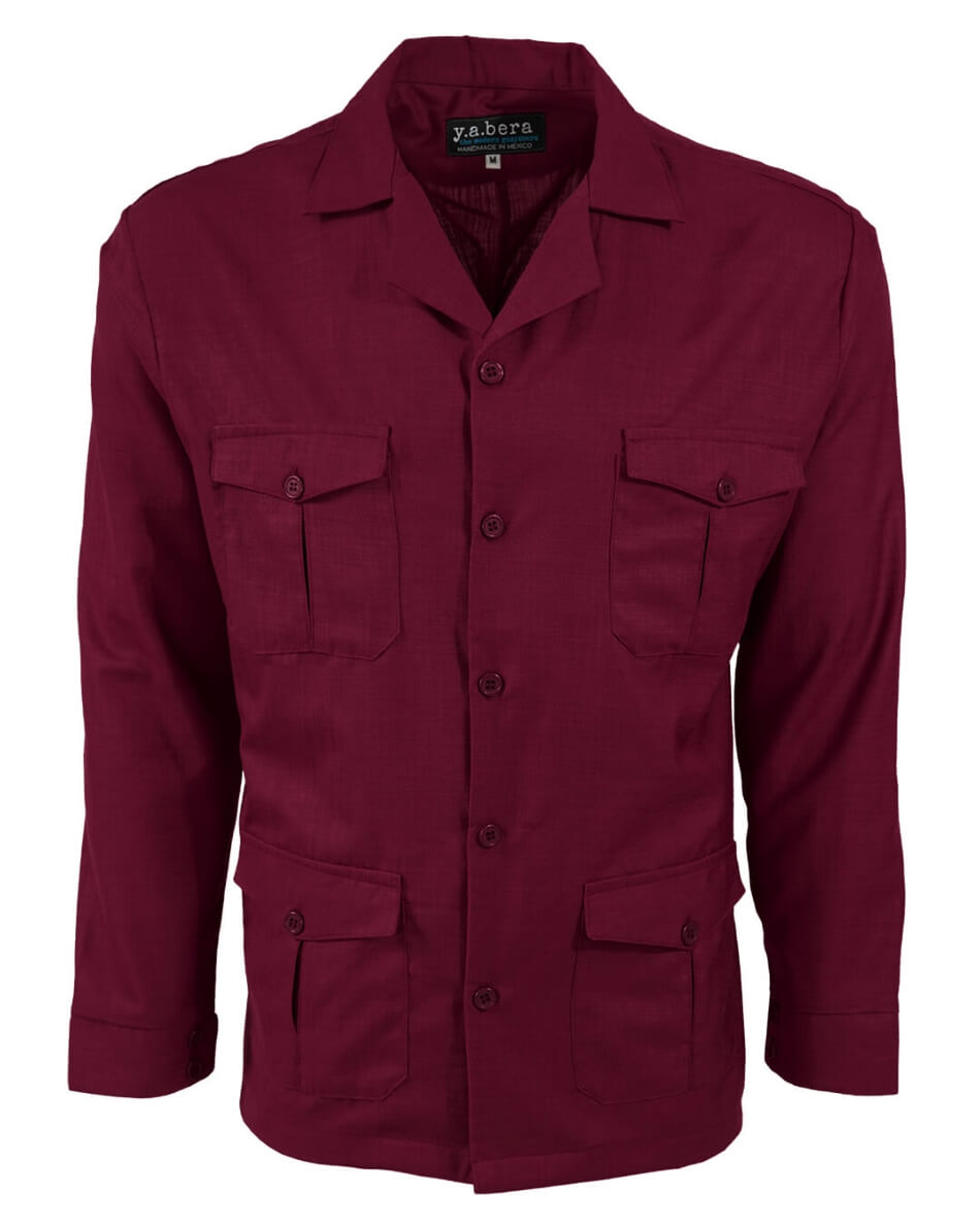 Lux Linen Guayabera Overshirt