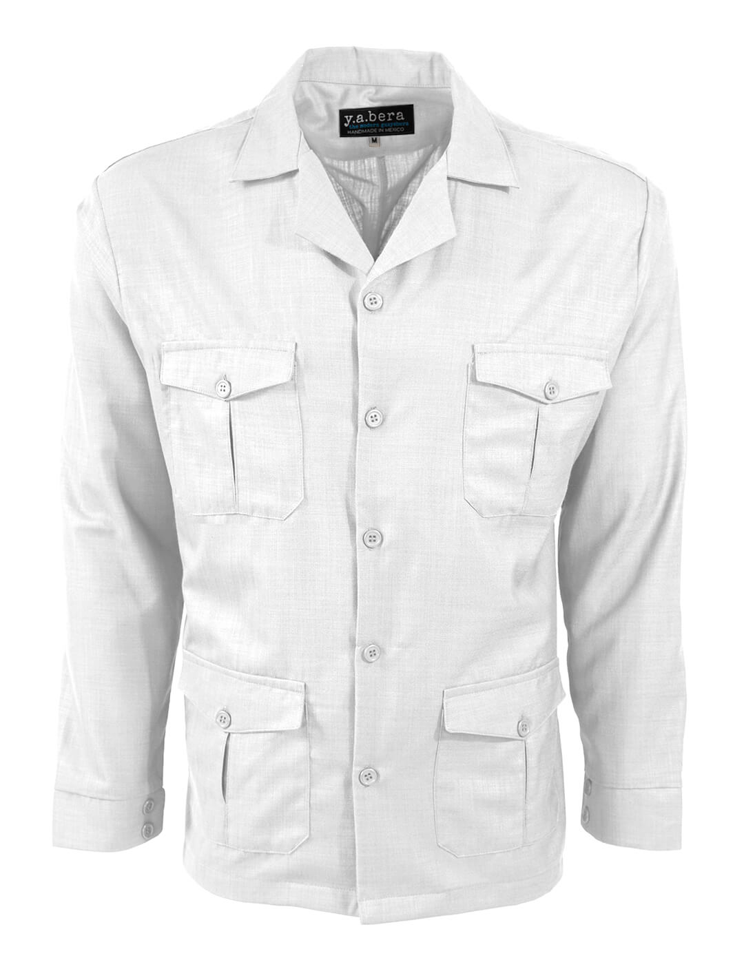 Lux Linen Guayabera Overshirt