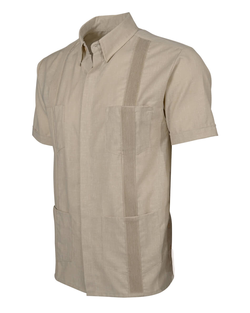 Canyon Khaki Terra Guayabera