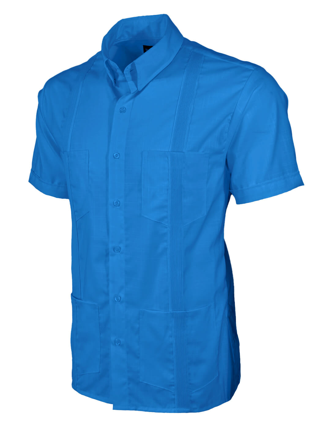 Turqueza Four Pocket Traditional Guayabera