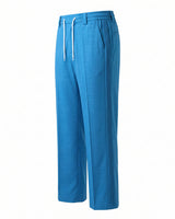 Turqueza Pin-Tuck Linen Trousers