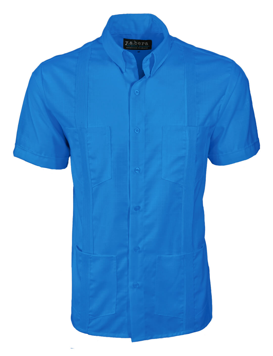 Turqueza Four Pocket Traditional Guayabera