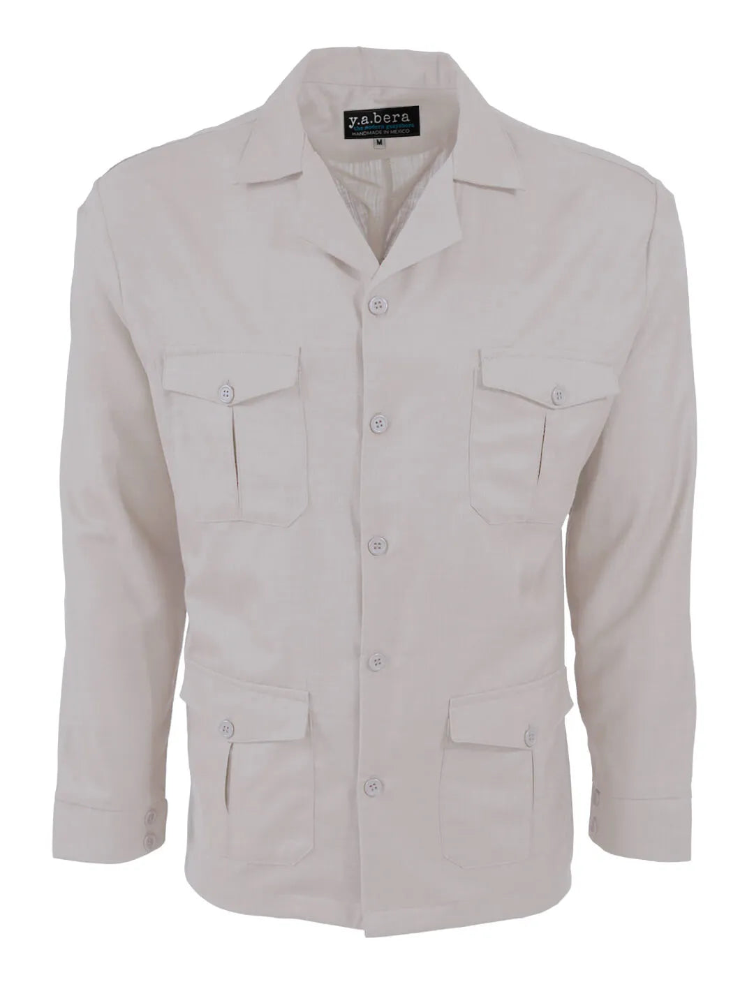 Lux Linen Guayabera Overshirt