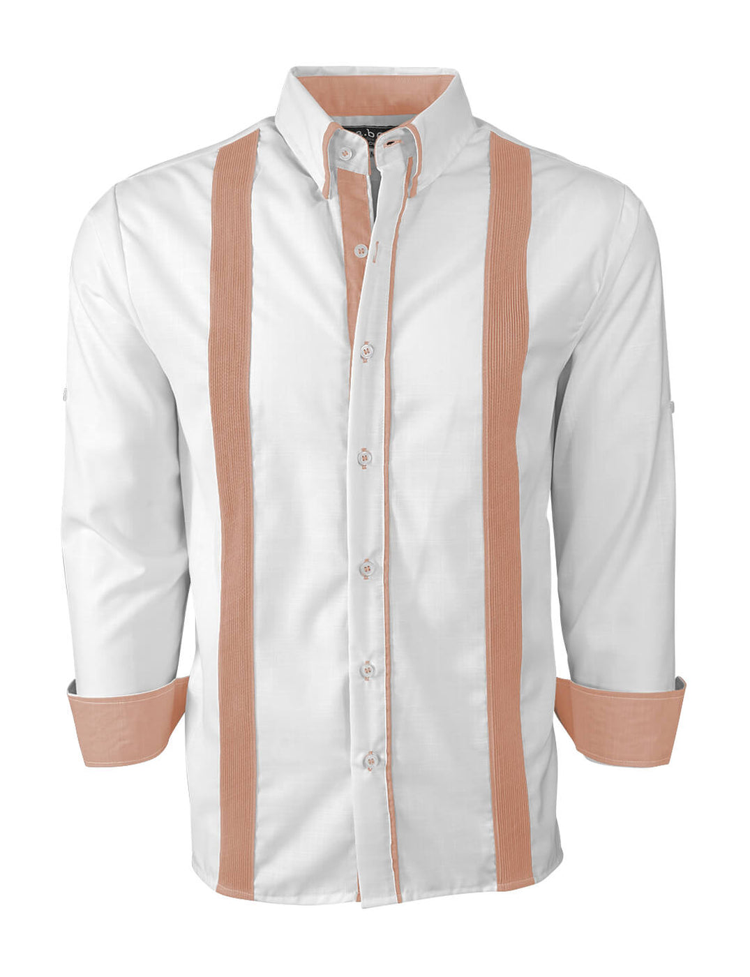 Couture Blanco Acentuado Presidencial Guayabera