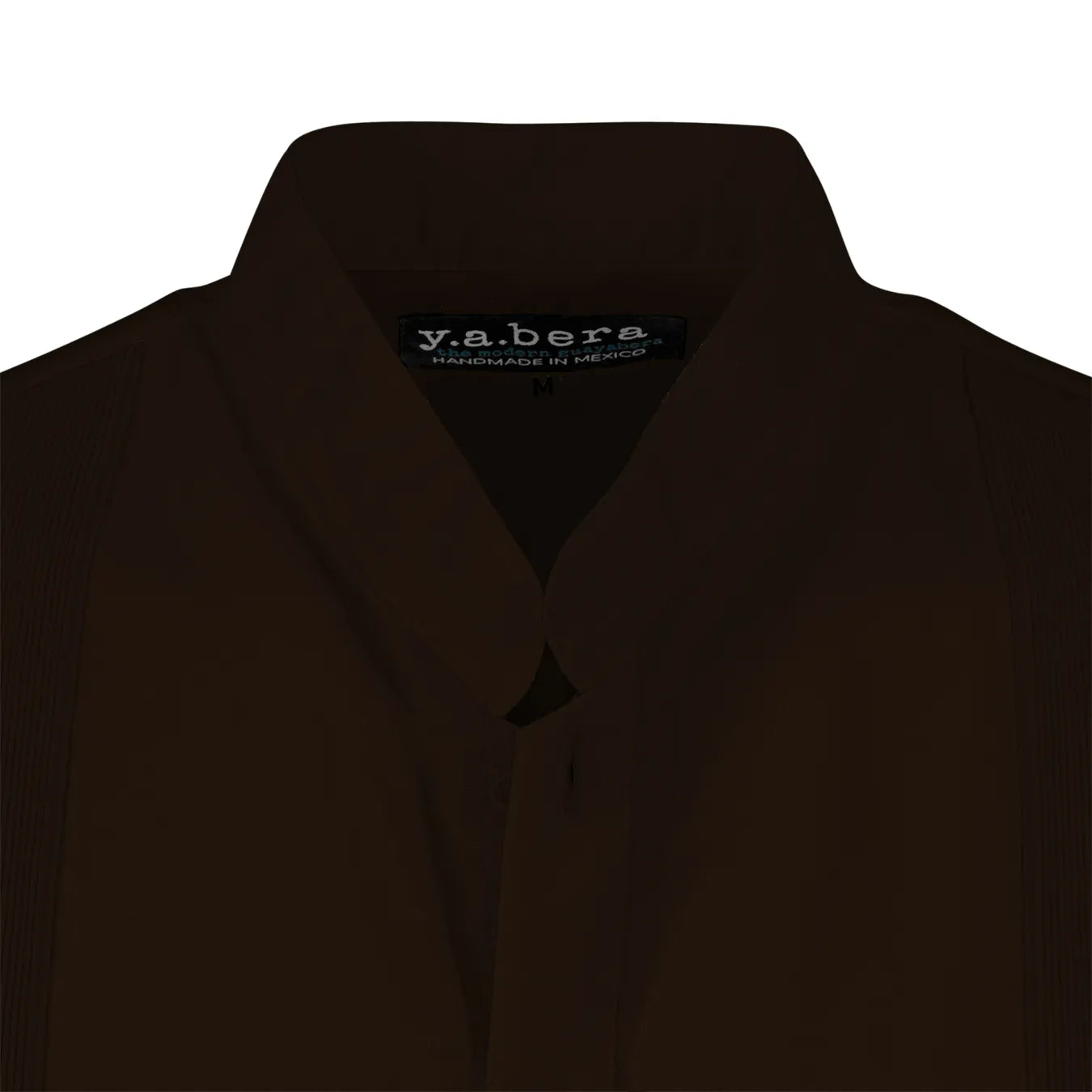 Chocolate Brown Four Pocket Traditional Guayabera