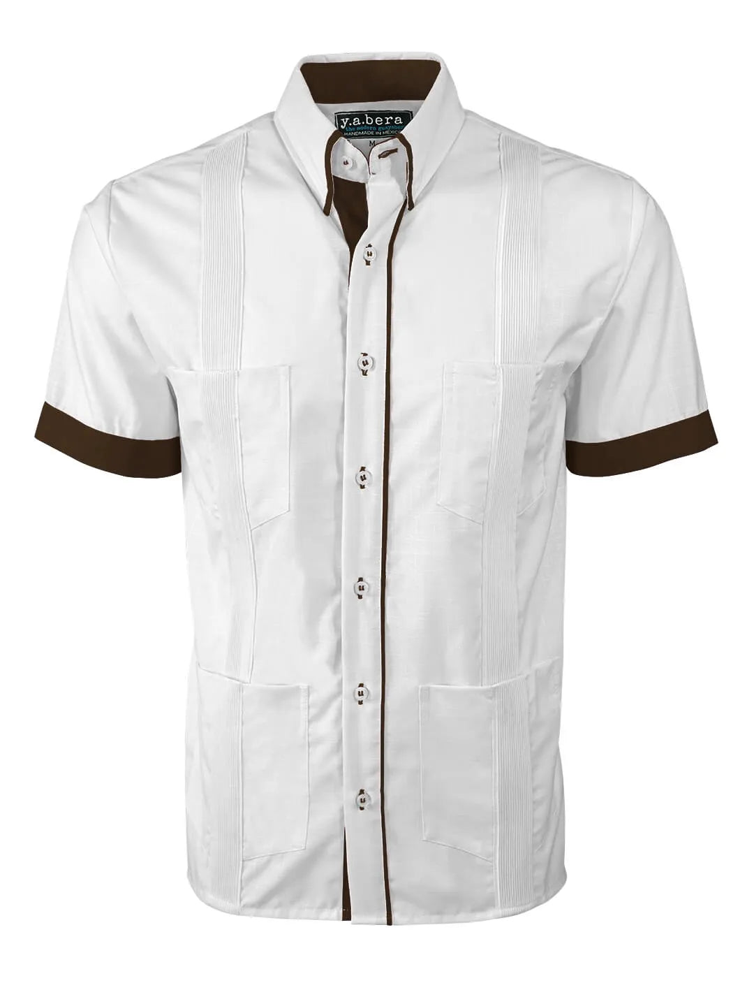 Couture Blanco Clásico Four Pocket Guayabera