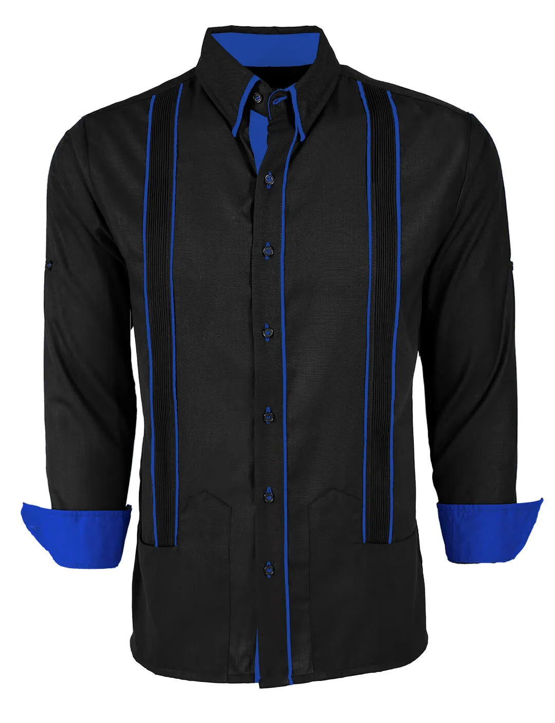 Couture Black Delicado Norteña Guayabera