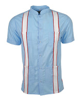 La Colegial Sky Blue Guayabera