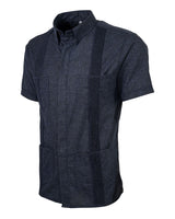 Deep Harbor Blue Terra Guayabera