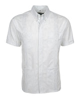 Glacier Point White Terra Guayabera