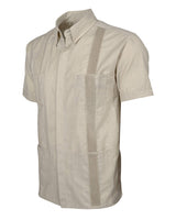 Sandstone Beige Terra Guayabera