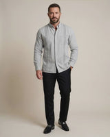 Ash Grey Terra Guayabera