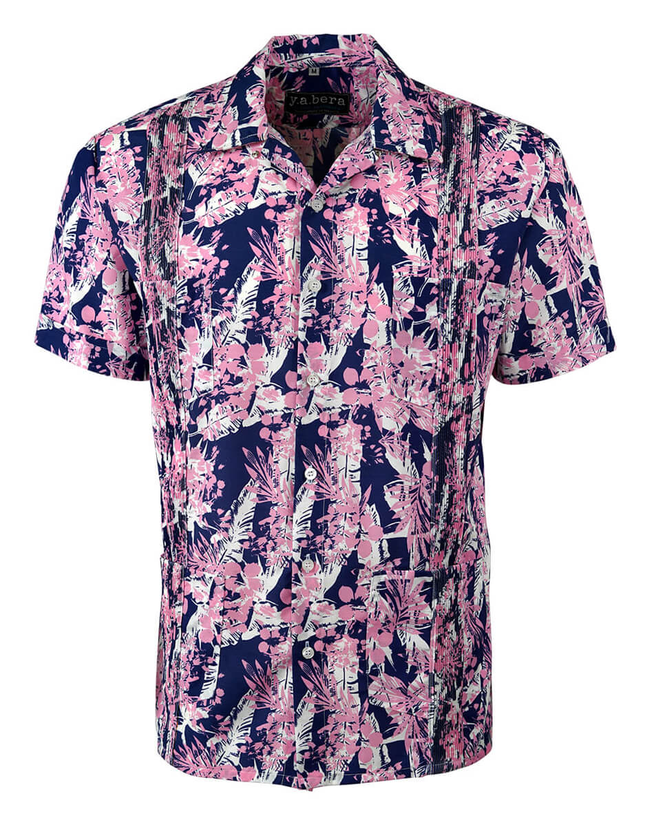Azure Cabana Oasis Guayabera – Y.A.Bera Clothing