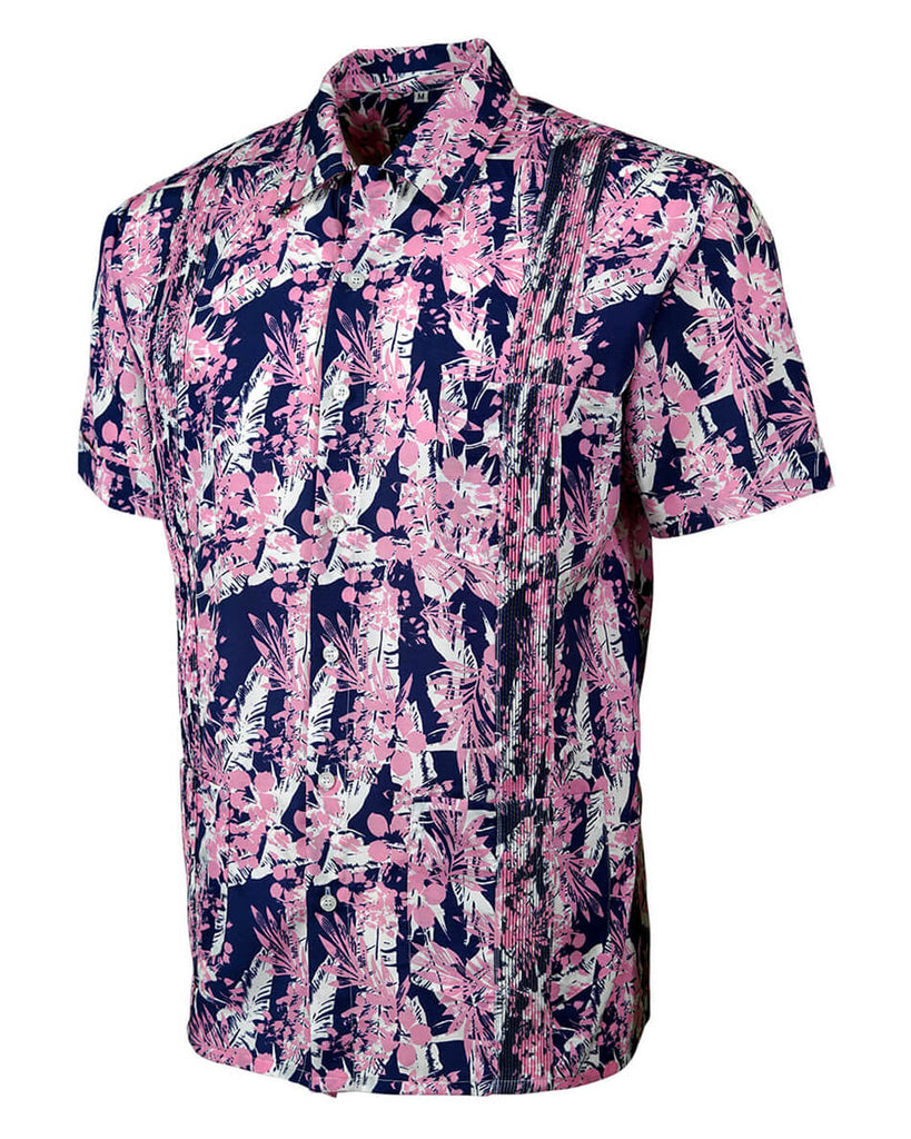 Azure Cabana Oasis Guayabera