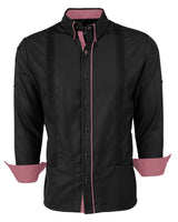 Couture Black Clásico Norteña Guayabera