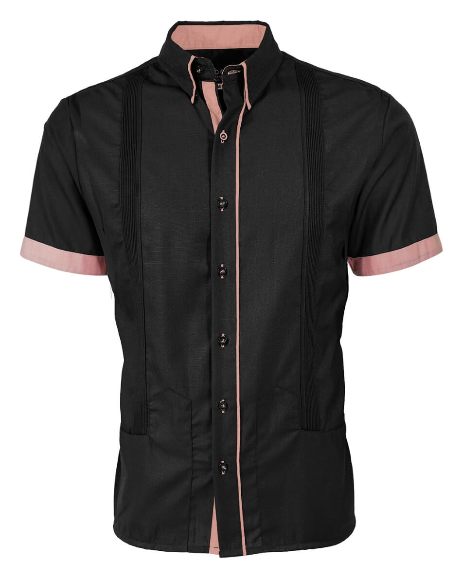 Couture Black Clásico Norteña Guayabera