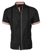Couture Black Clásico Norteña Guayabera