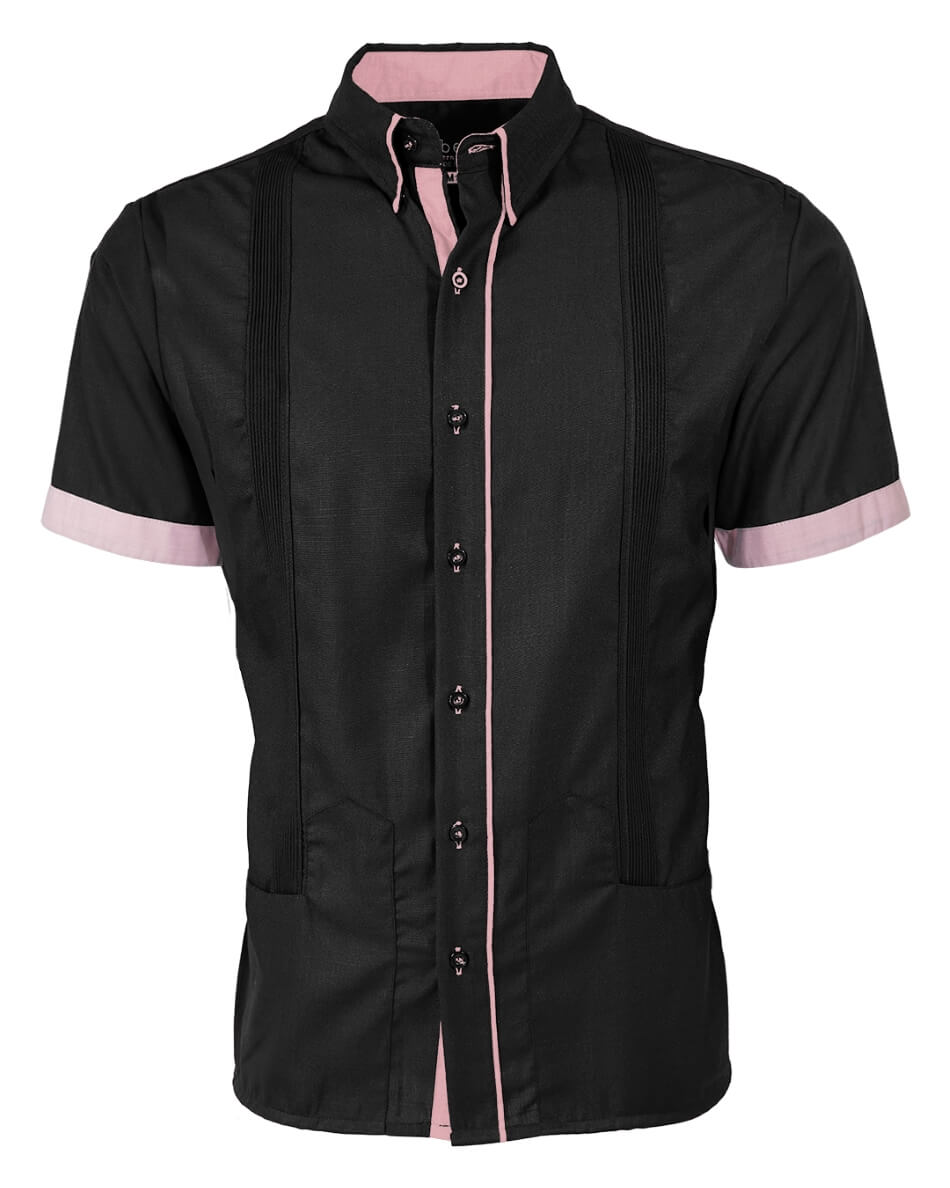 Couture Black Clásico Norteña Guayabera
